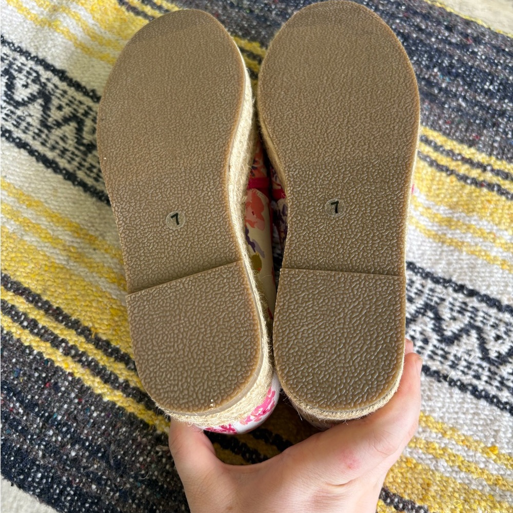NWOT Pioneer Woman Printed Platform Espadrilles - Picture 6 of 6